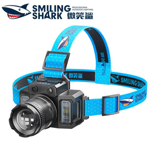 Smilingshark TD0145A ไฟคาดหัว ไฟหน้า led 5 โหมด ชาร์จ USB กันน้ํา สําหรับตั้งแคมป์ เดินป่า ล่าสัตว์ ตกปลา