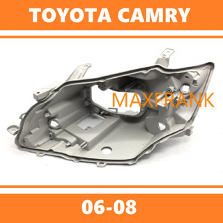 （ค่าขนส่งฟรี FREE SHIPPING）ฝาครอบไฟหน้า ไฟท้าย สีดํา สําหรับ TOYOTA CAMRY 06 07 08FOR TOYOTA CAMRY 06 07 08  LAMP BODY HEADLAMP BACK SHELL HEAD LAMP  LIGHT BACK COVER TAIL SHELL  BLACK COVER HEADLIGHT  REAR HOUSING