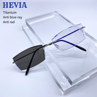 Hevia แว่นตากันแดด Ray TR90 UV400 ป้องกันรังสียูวี แสงสีฟ้า สําหรับคอมพิวเตอร์ Y00004