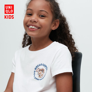 UNIQLO เสื้อยืดแขนสั้น พิมพ์ลาย SANRIO สําหรับเด็ก (UT) 454279 ยูนิโคล่