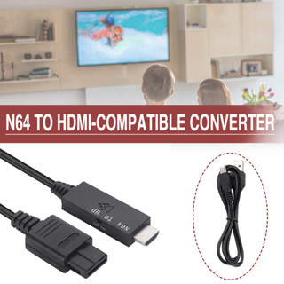 อะแดปเตอร์แปลงสายเคเบิ้ล N64 เป็น HDMI HD สําหรับ Gamecube Super NES SNES