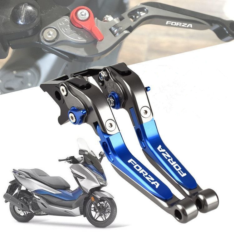 Forza350 มือเบรค มือครัช ปลอกแฮนด์ Honda Forza 350 300 2018- 2024 ใหม่ ก้านเบรกคลัทช์รถจักรยานยนต์ พับได้ - รูปที่ 2