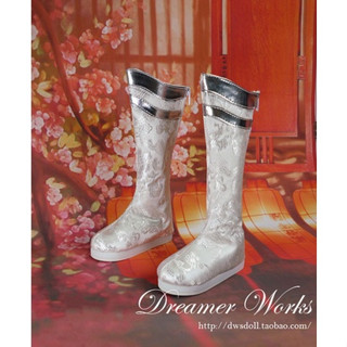 【bjd Shoes】รองเท้าบูท รองเท้าคอสตูม ลายมังกร สําหรับตุ๊กตาลุง 1/4 1/3
