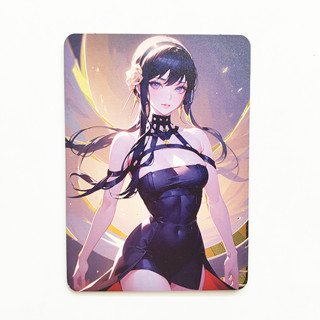 การ์ดโลหะ รูปการ์ตูนอนิเมะ Yor Forger Thorn Princess สําหรับเก็บสะสม
