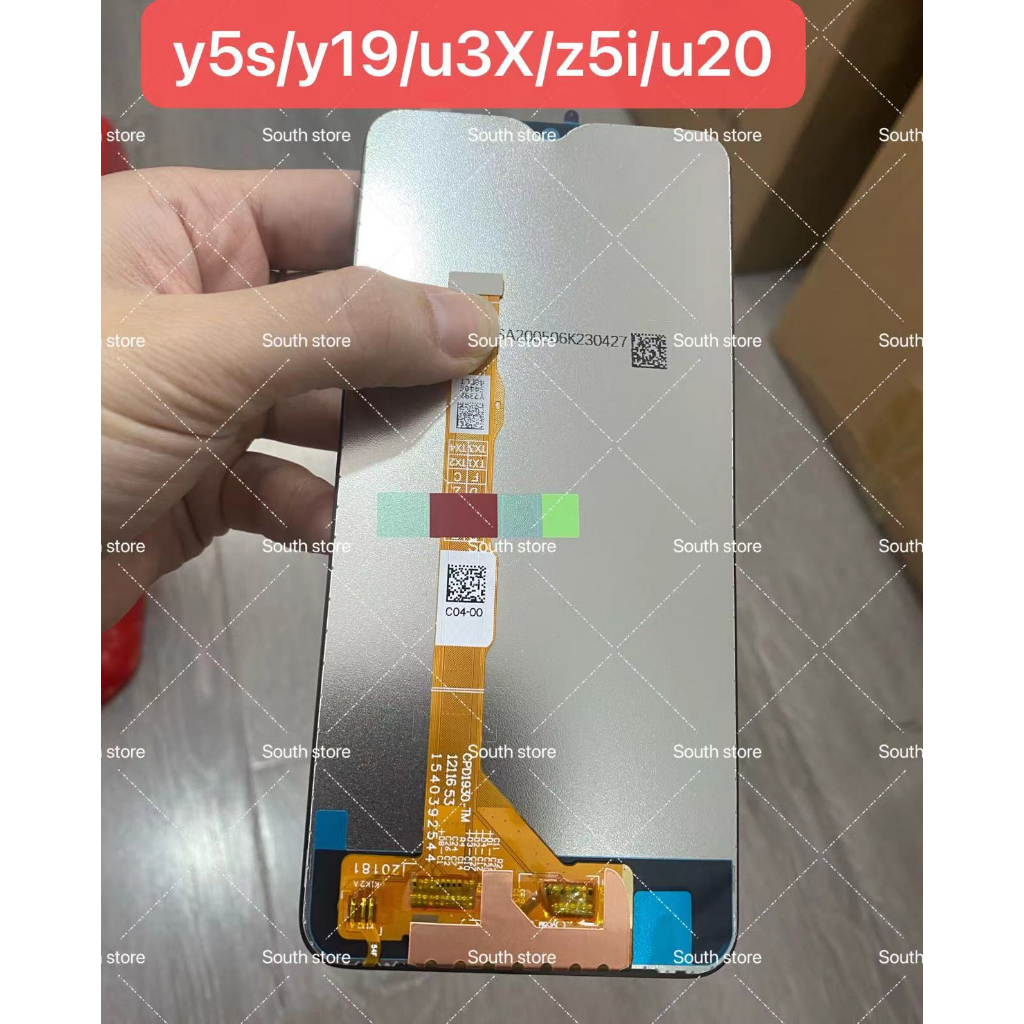 Vivo Y19/Y5S/U3/Z5i/u20 โทรศัพท์มือถือ 100% จอแสดงผลเดิมหน้าจอ LCD combo 300 + ไฟสูง