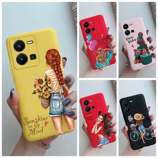 เคส Vivo Y35 สีลูกกวาด กันกระแทก ซิลิโคนนิ่ม VivoY35 Vivo Y 35