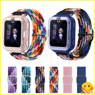 สาย Huawei watch Kids 4 Pro สมาร์ทวอทช์ สายไนล่อนถัก สายนาฬิกาเด็ก เปลี่ยนได้ สายรัดข้อมือกีฬา  Huawei watch Kids4 pro สายรัดข้อมือยืดหยุ่น อุปกรณ์เสริม