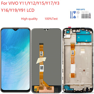 อะไหล่หน้าจอสัมผัสดิจิทัล LCD แบบเปลี่ยน สําหรับ VIVO Y11 Y12 Y15 Y17 Y3 Y16 Y19 Y91