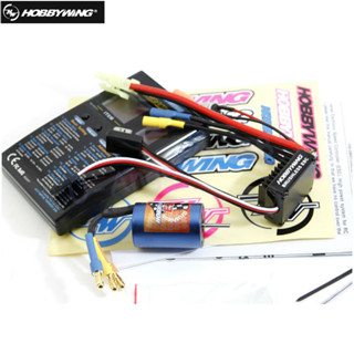 Hobbywing EZRUN Combo A1 A2 EZRUN-2030 มอเตอร์ไร้แปรงถ่าน 12T 18T 7800KV 5200KV และการ์ดคอมโบ ESC 18A สําหรับรถยนต์ 1/18