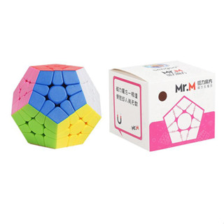 Sengso Mr M Megaminx Cube Speed Dodecahedron ลูกบาศก์แม่เหล็ก 12 หน้า ของเล่นปริศนา