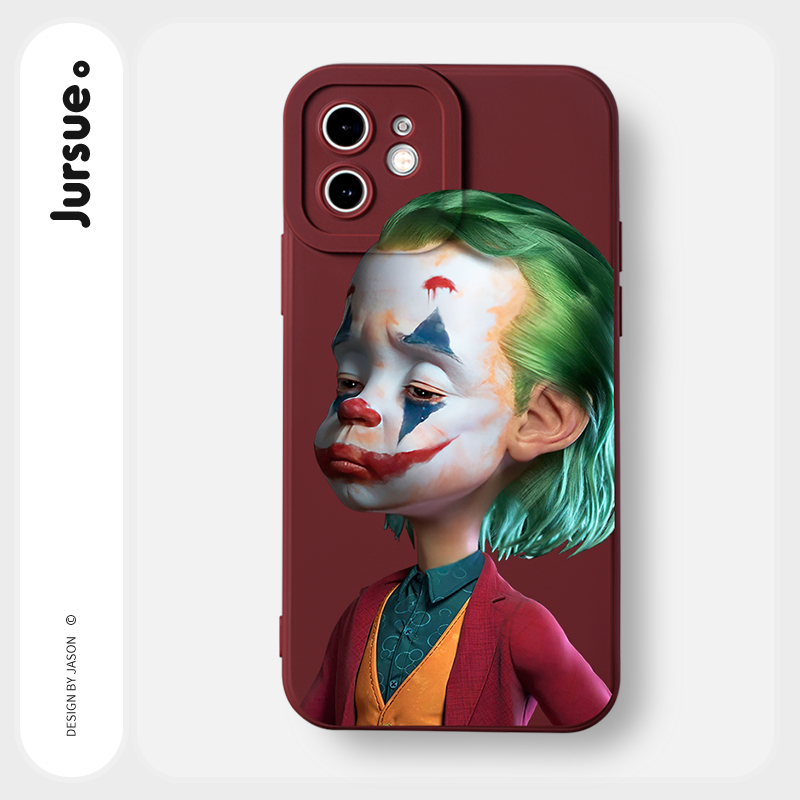 JURSUE เคสไอโฟน เคสซิลิโคนนุ่มกันกระแทกน่ารักตลก เคสโทรศัพท์ Compatible for iPhone 17 16 15 14 13 12 11 Pro Max SE 2020 X XR XS 8 7 Plus พลัส Y3451 ราคา ถูกที่สุด ดีลบีเคเค แกลเลอรีภาพที่ 2