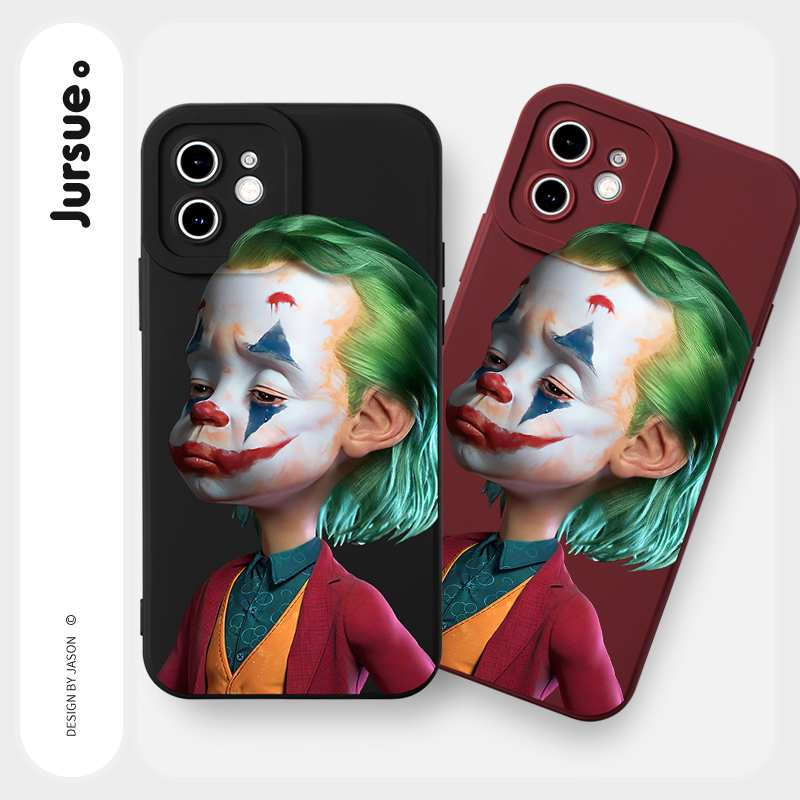 JURSUE เคสไอโฟน เคสซิลิโคนนุ่มกันกระแทกน่ารักตลก เคสโทรศัพท์ Compatible for iPhone 17 16 15 14 13 12 11 Pro Max SE 2020 X XR XS 8 7 Plus พลัส Y3451 ราคา ถูกที่สุด ดีลบีเคเค แกลเลอรีภาพที่ 3