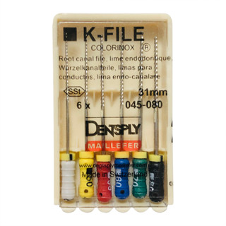 Dental K files No. #45 #50 #55 #60 #70 #80 #45-80 21mm 25mm 28mm 31mm