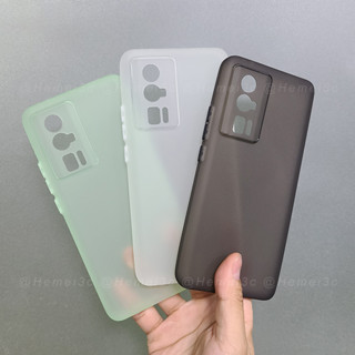 เคสโทรศัพท์มือถือแบบนิ่ม โปร่งแสง ผิวด้าน บางมาก สําหรับ Xiaomi Poco F5 PocoF5 Pro