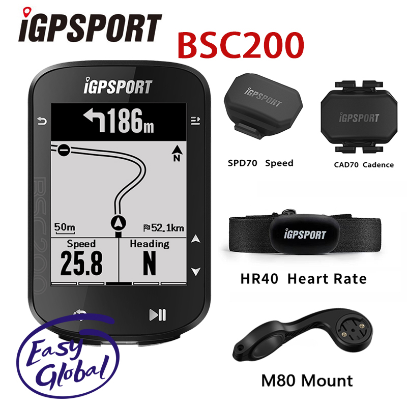 Igpsport BSC200 GPS คอมพิวเตอร์บลูทูธ ANT+ เครื่องวัดระยะทาง กันน้ํา สําหรับจักรยาน MTB