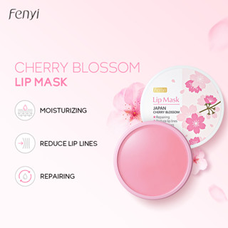 Fenyi Japen Cherry Blossom ลิปมาสก์ ให้ความชุ่มชื้น เรียบเนียน 15 กรัม