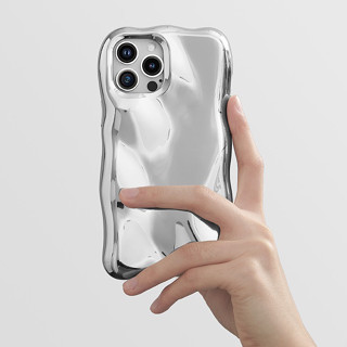 【Personal, fall-proof/Soft case/Silver】เคส compatible for iPhone 14 pro max 12 13 11 case