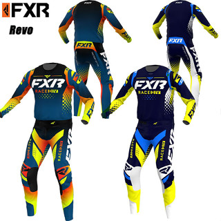 Fxr ชุดเกียร์วิบาก เสื้อกีฬาวิบาก MX ATV Off Road Moto Racing Suit 2 สี