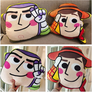 หมอนอิงโซฟา ลายการ์ตูน Buzz Lightyear Woody แบบดั้งเดิม สําหรับตกแต่งห้องนอน ห้องนั่งเล่น