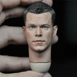 โมเดลฟิกเกอร์ 1/6 Ryan Matt Damon Head Sculpt ขนาด 12 นิ้ว Male HT