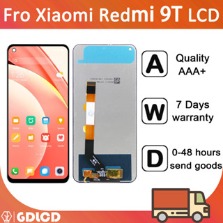 อะไหล่หน้าจอสัมผัสดิจิทัล LCD แบบเปลี่ยน สําหรับ Xiaomi Redmi Note 9T M2007J22G