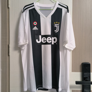 เสื้อกีฬาแขนสั้น ลายทีมชาติฟุตบอล Juventus 18 19 ชุดเหย้า สําหรับผู้ใหญ่