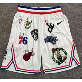 hot pressed nba 94 white basketball shorts