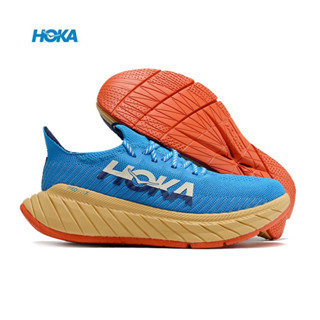 รองเท้ากีฬา รองเท้าวิ่งลําลอง รุ่น HOKA ONE CARBON X3 ดูดซับแรงกระแทก สําหรับผู้ชาย และผู้หญิง