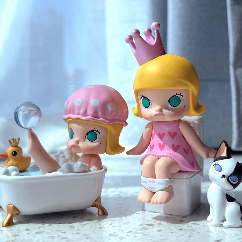 [สต๊อกพร้อม จัดส่งรวดเร็ว] [สินค้าของแท้] POPMART Character: Molly Series One Day
