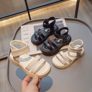 พร้อมส่ง รองเท้าแตะ ประดับไข่มุก แฟชั่นฤดูร้อน สําหรับเด็กผู้หญิง