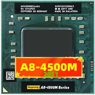 Yzx A8-Series A8-4500M A8 ซ็อกเก็ตโปรเซสเซอร์ CPU 1.9 GHz Quad-Core Quad-Thread AM4500DEC44HJ FS1 2011