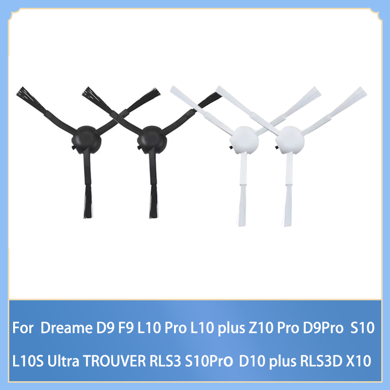 แปรงด้านข้าง สําหรับหุ่นยนต์ดูดฝุ่น Xiaomi Dreame F9 D9 L10 Plus Z10 Pro D9Pro L10 Pro L10S Ultra S1