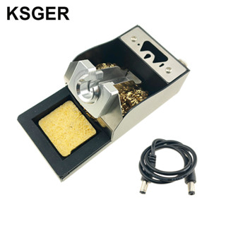 Ksger ขาตั้งบัดกรี โลหะผสมอลูมิเนียม สําหรับ JBC Soldering Station C210 C245