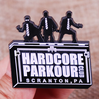 เข็มกลัด Hardcore Parkour Club อุปกรณ์เสริม สําหรับแฟนคลับ