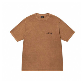 Stussy ใหม่ เสื้อยืดลําลอง ผ้าฝ้าย แขนสั้น คอกลม พิมพ์ลายกราฟฟิติ ขนาดใหญ่ มีสไตล์