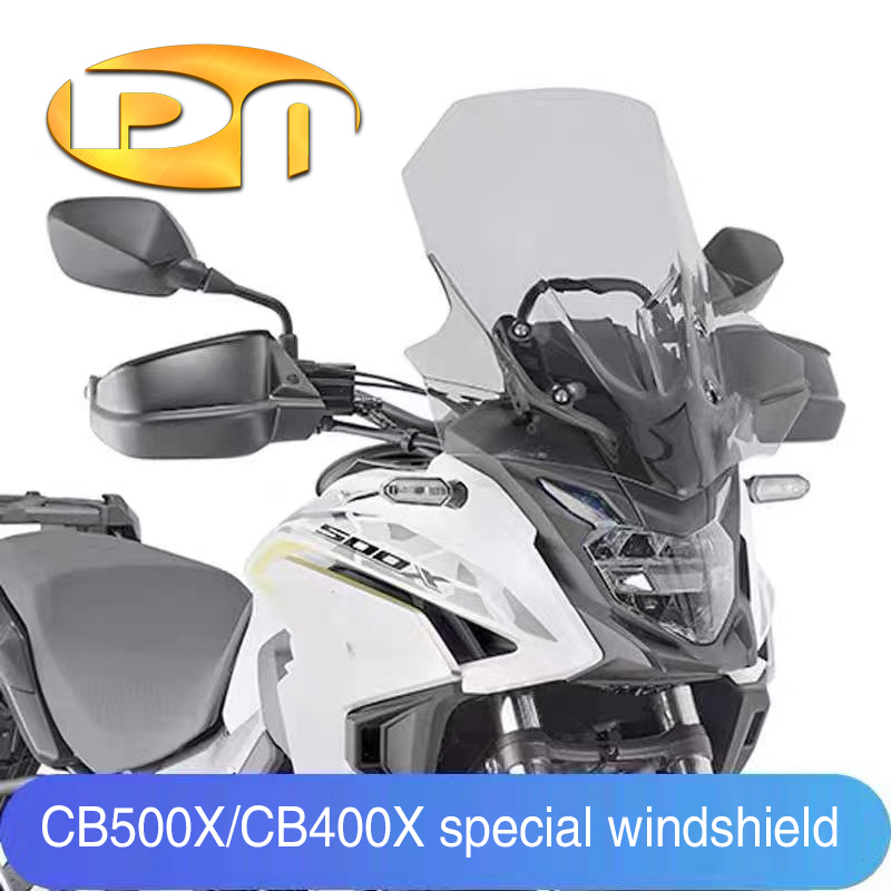 สําหรับ Honda CB400X/CB500X ดัดแปลงกระจกหน้ารถ GV กระจกบังลม deflector สปอยเลอร์กระจกอากาศ