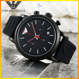 【ของแท้ 100%】 Emporio Armani นาฬิกาข้อมือควอทซ์ลําลอง กันน้ํา สําหรับผู้ชาย AR1895