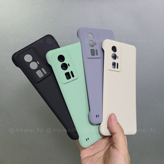 สําหรับ Xiaomi Poco F5 PocoF5 Pro เคส ไม่มีกรอบ บางเฉียบ แข็ง PC เคสโทรศัพท์ด้านหลัง