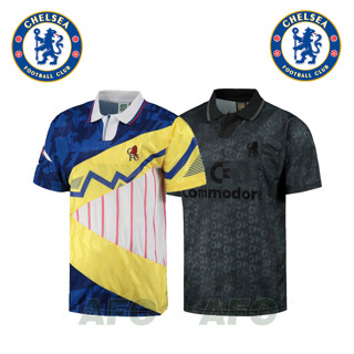 เสื้อกีฬาแขนสั้น ลายทีม Chelsea 2023 Mash Up Jersey คุณภาพสูง สไตล์เรโทร สําหรับผู้ชาย