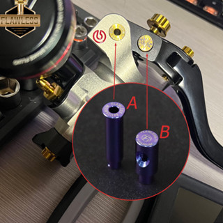 FLAWLESSTI Brembo CNC น๊อตไททาเนียม เกรด5 สลักเบรค น็อตสลักมือเบรค Forza 350 Xmax 300 Wave 125i/R/S Lead 125 Monkey 125 PCX 160