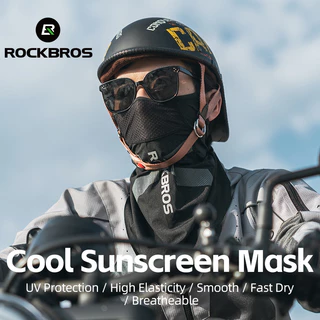 【TH Delivery】ROCKBROS หน้ากากป้องกันรังสียูวีกันแดด Upf50+ ระบายอากาศสําหรับผู้ชายและผู้หญิง