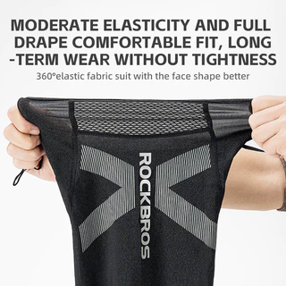 【TH Delivery】ROCKBROS หน้ากากป้องกันรังสียูวีกันแดด Upf50+ ระบายอากาศสําหรับผู้ชายและผู้หญิง