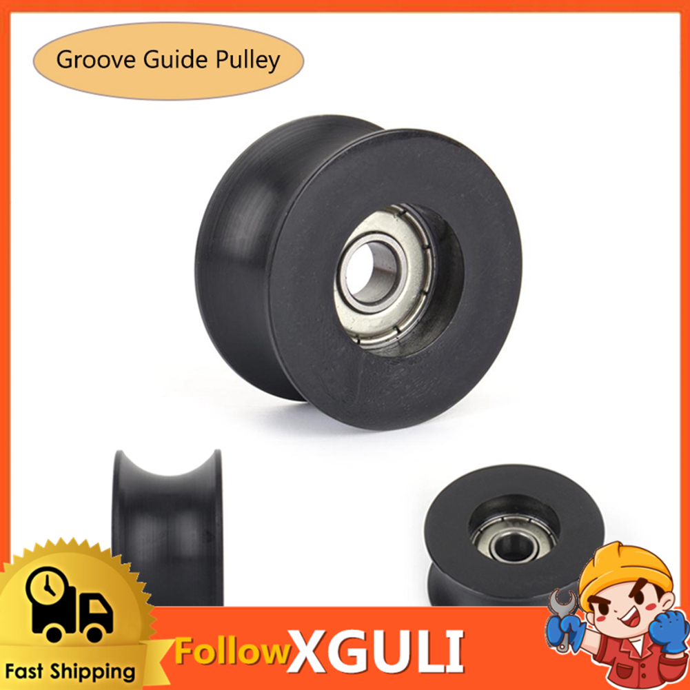 Xguli U-Groove Pulle เป็นเม็ดเม็ดกลมร่อง 0840uu 8 มม. พลาสติก