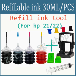 หมึกเติม สีดํา สําหรับ hp 21 hp 22 ink hp21 hp22 hp21xl hp22xl hp F2288 F2290 F2140 F2180 F2280