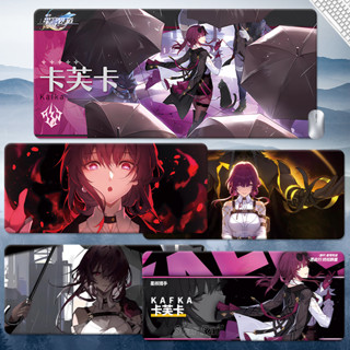 Kafka Mouse Pad Honkai:Star Rail Table pad Custom keyboard pad Gaming anime Large size computer pad animation ACGN Student rubber soft pad