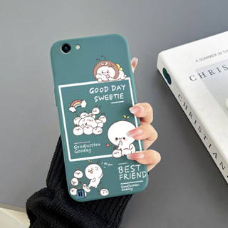 เคสโทรศัพท์มือถือ Tpu ขอบตรง ลายกระต่าย สีแดง สําหรับ Vivo Y81 Vivo Y83 Vivo Y85 V9 Vivo Y91 Vivo Y95 Vivo Y1S