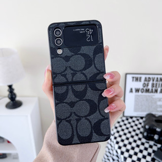 เคสโทรศัพท์มือถือแบบแข็ง บางมาก ลายผิวหนัง สําหรับ SAMSUNG Galaxy Z FOLD 3 4 FLIP 3 4 FLIP3 FLIP4 FOLD3 FOLD4