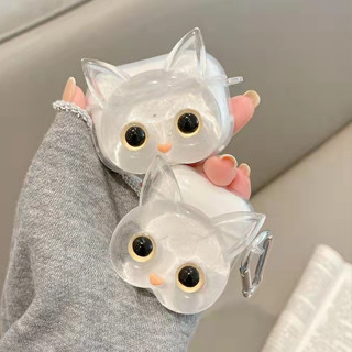 เคสหูฟังบลูทูธไร้สาย tpu นิ่ม กันตก ลายแมว สําหรับ AirPods1 2 pro 3 2021 gen3 pro 2 2022