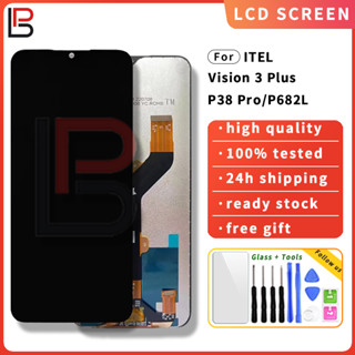 อะไหล่หน้าจอสัมผัส Lcd แบบเปลี่ยน สําหรับ Itel Vision 3 Plus P38 Pro P682L