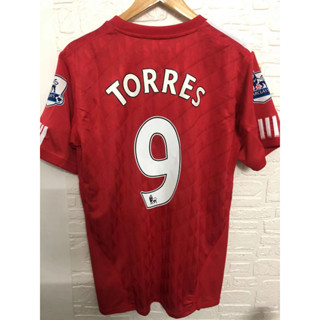 เสื้อกีฬาแขนสั้น ลายทีมชาติฟุตบอล Liverpool TORRES GERRARD 10-11 ชุดเหย้า คุณภาพสูง สไตล์เรโทร